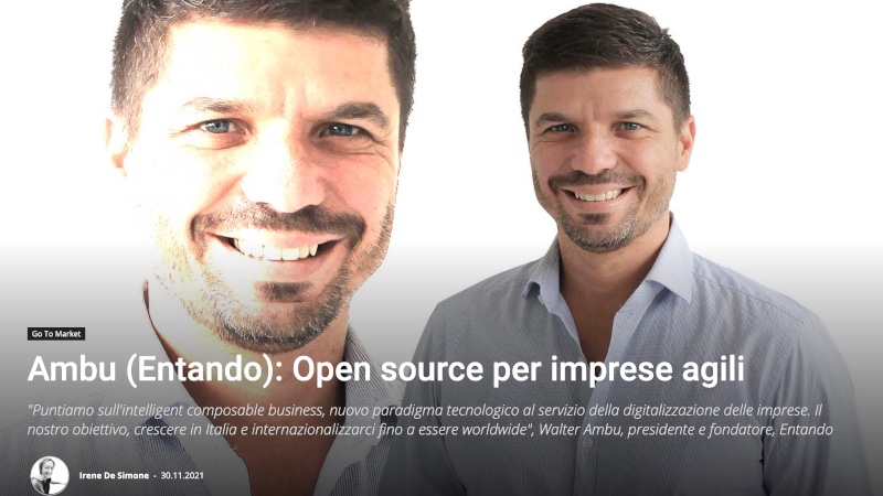 Intervista — Ambu (Entando): Open source per imprese agili