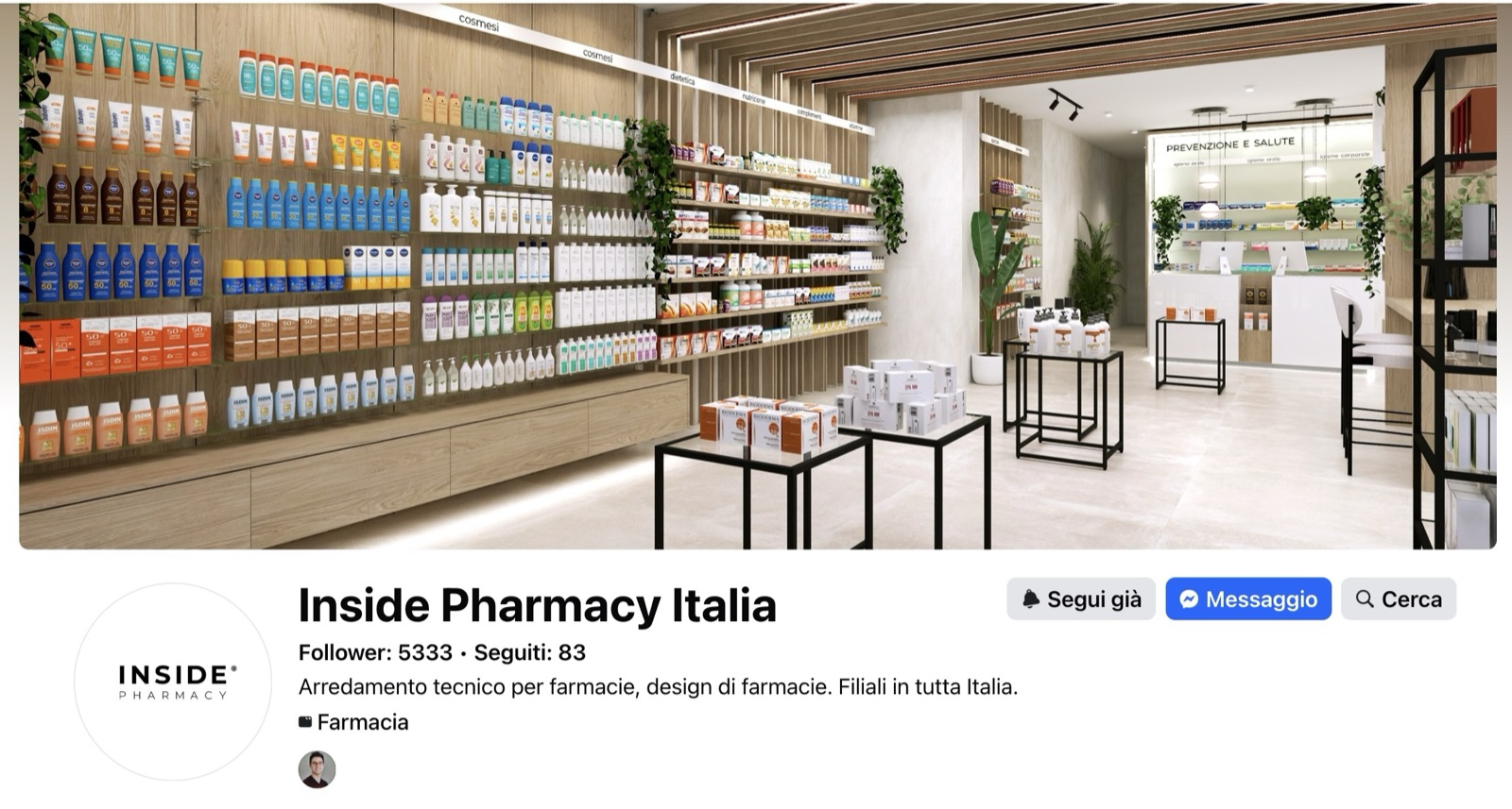 Inside Pharmacy progetto farmacia