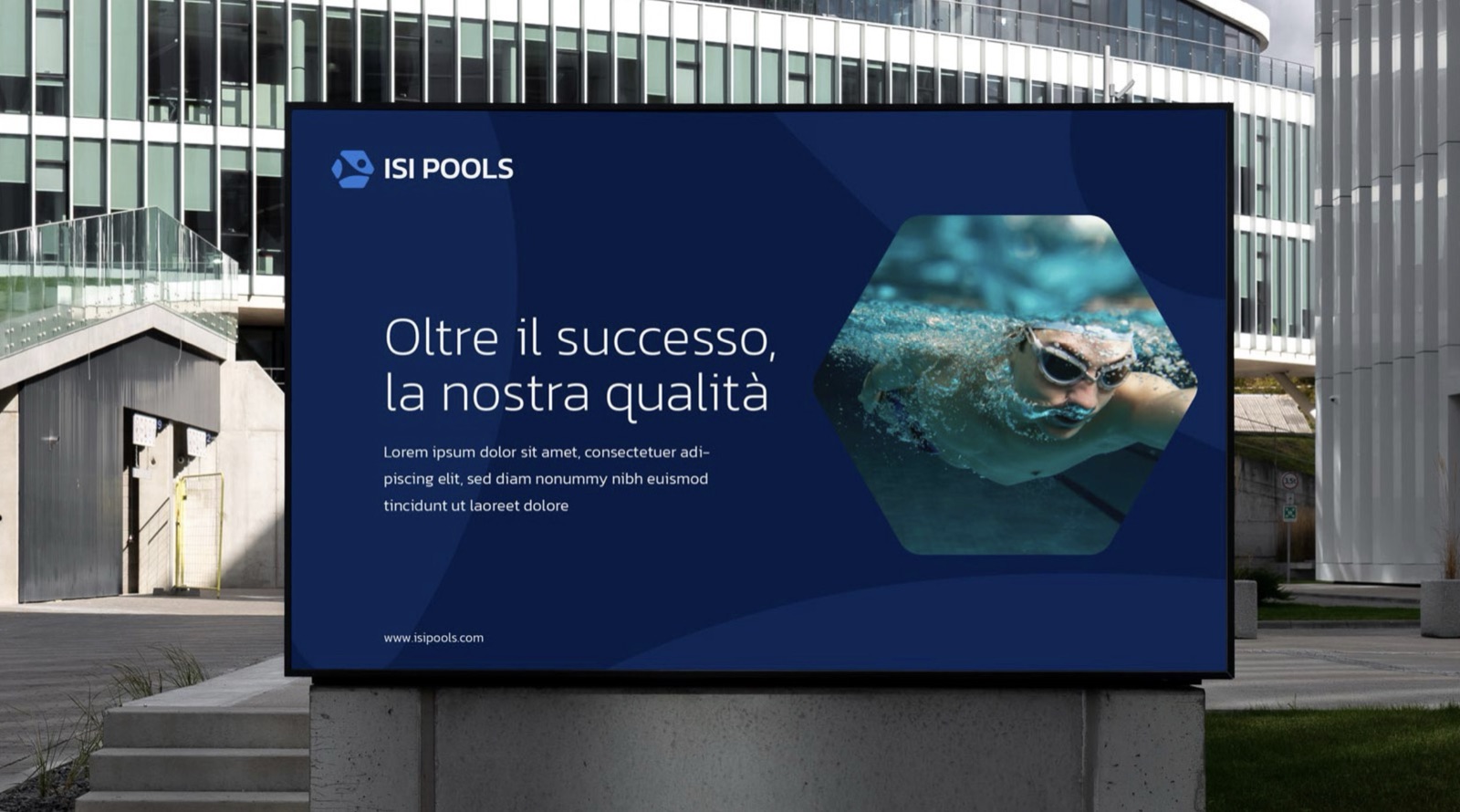ISI Pools - Branding e identidad visual