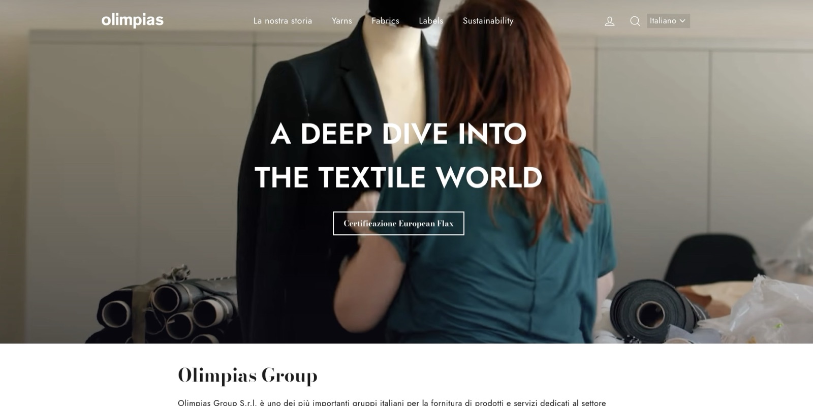 Olimpias Group stabilimento tessile