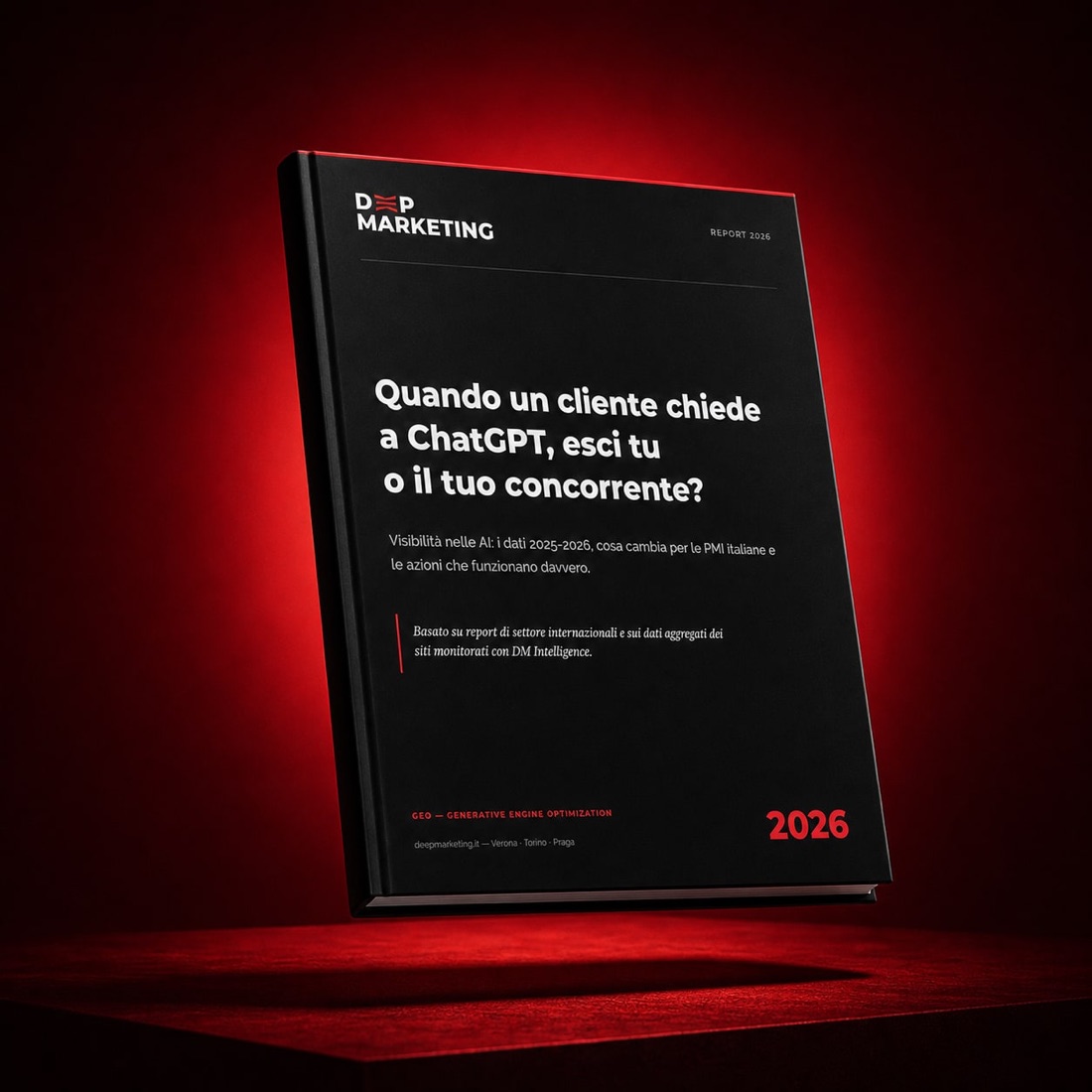 Visibilità AI — Report 2026 di Deep Marketing: il libro