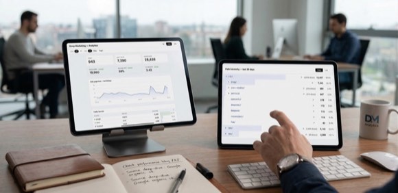 Analytics Dashboard Deep CMS